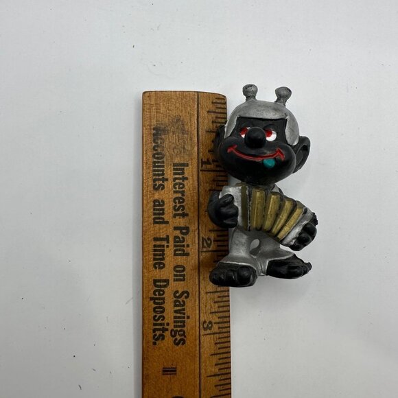 1975 Accordion Bully SNIK ASTROSNIKS Alien Black Silver Vintage RARE Germany - Picture 7 of 7